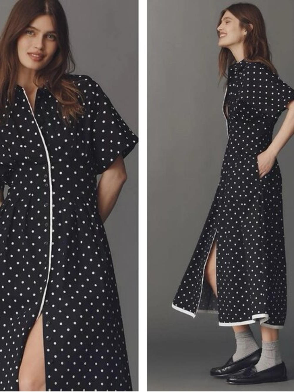 Anthropologie | The Tobie Shirt Dress by Exquise